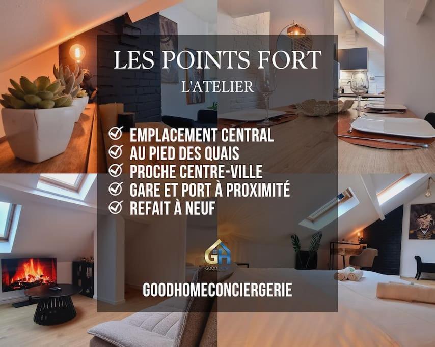 L'Atelier - Au Pied Des Quais Apartment Dunkirk ภายนอก รูปภาพ